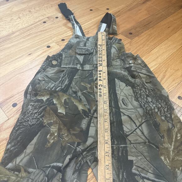 Outfitters Ridge Realtree Camo Overalls- Big Kid Sz M - Picture 7 of 8